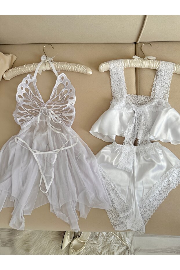 Mila Beyaz Set - 1