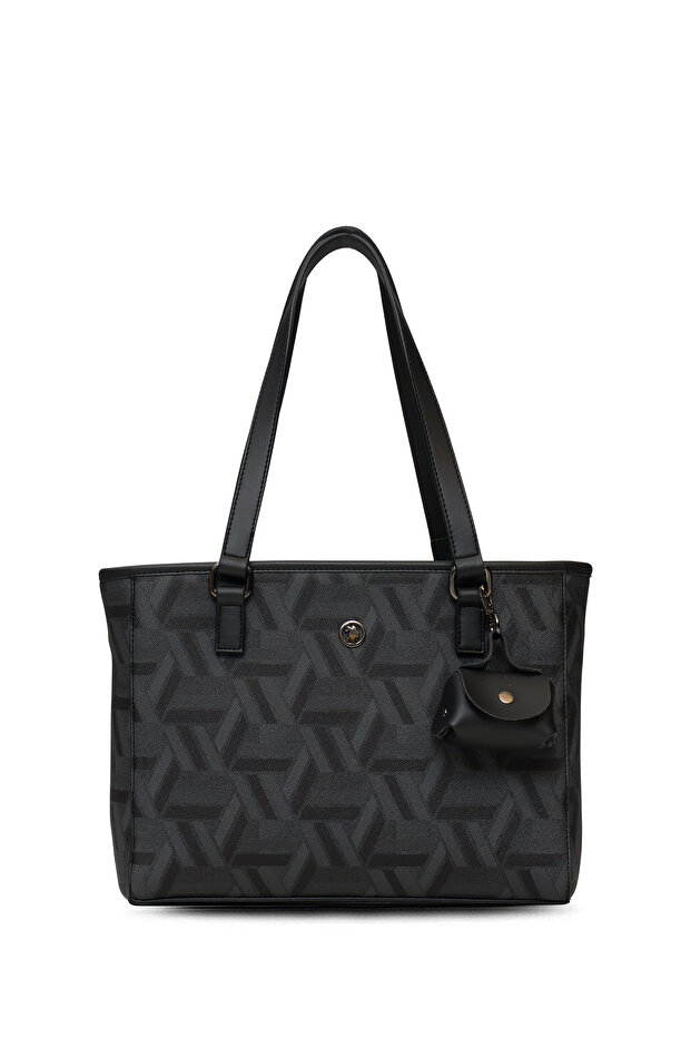Black-Black Women's Shoulder Bag Us25504