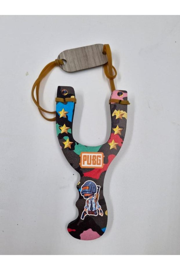 Wooden Toy Slingshot Tie-Dyed 18 cm