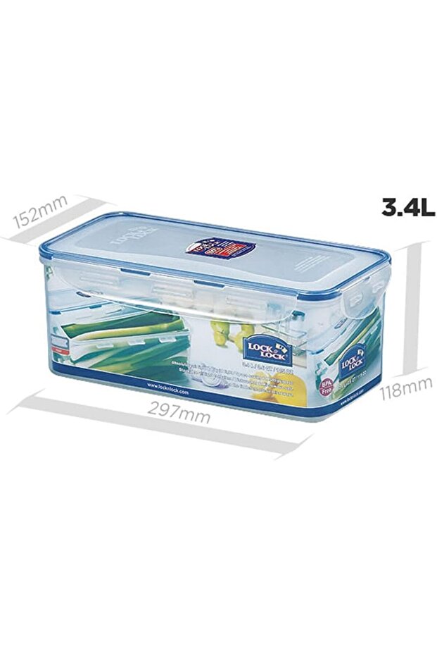 Rectangular Container 3.4 Liter - 3