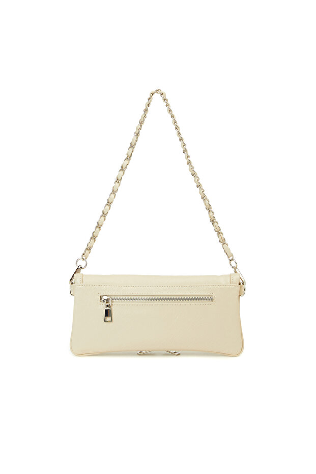 Bej Kadın Clutch - 4