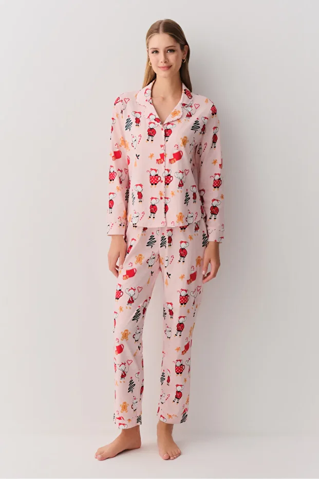 Lulusu Maskülen Pijama Takımı - 1