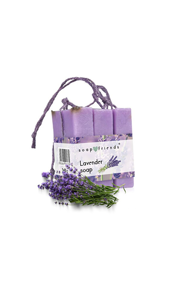 Traveler's Lavender Soap Set – 3 x 60g | Compact, Moisturizing & Perfect for Travel
