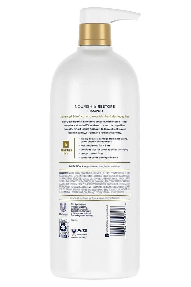 5’i 1 Arada Besleyici & Onarıcı Şampuan 1LT - 2