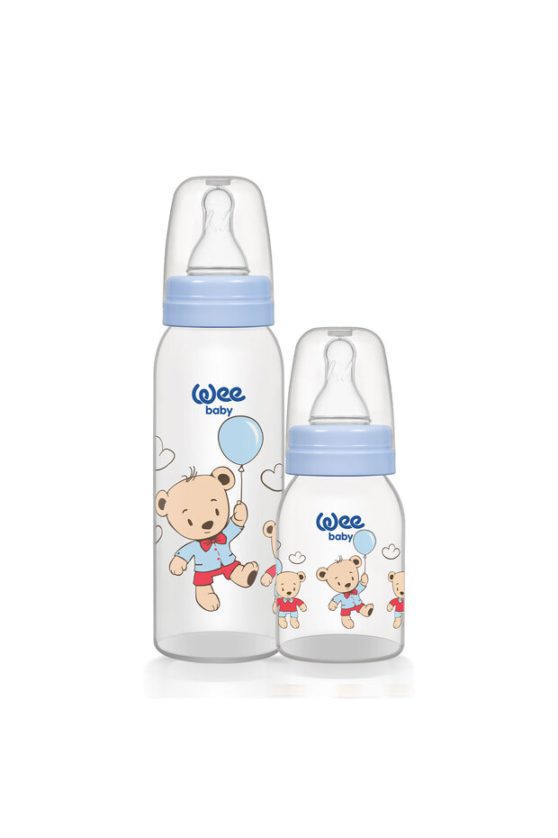 Klasik Biberon Seti 125 ml + 250 ml - Mavi - 1