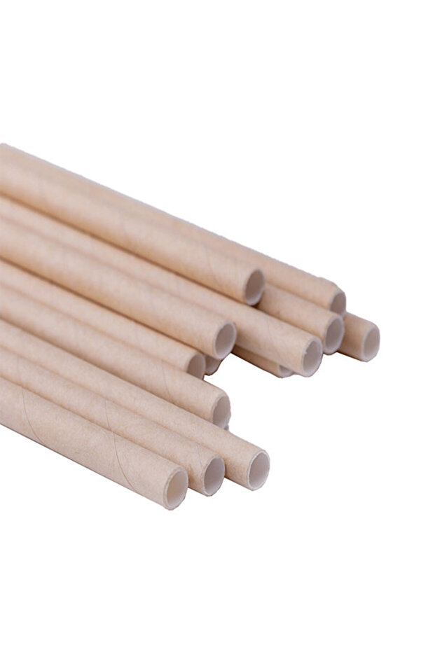 Kraft Kağıt Pipet 80 Li - 1