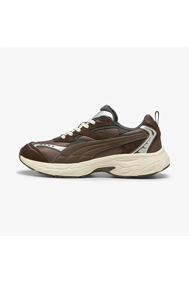 Morphic Retro Unisex Kahverengi Spor Ayakkabı - 3