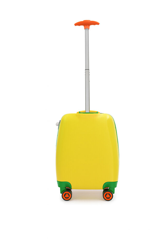 Valiz - Çocuk Valiz - Wx-414 Sarı Panda Çocuk Valizi - 3