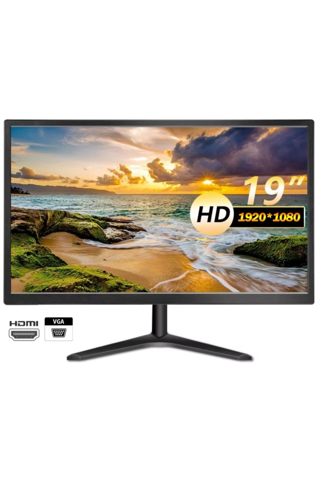 MP-19 Dahili Hoparlörlü VGA HDMI 19"Ekran 75 HZ 5MS Led Monitör - 5