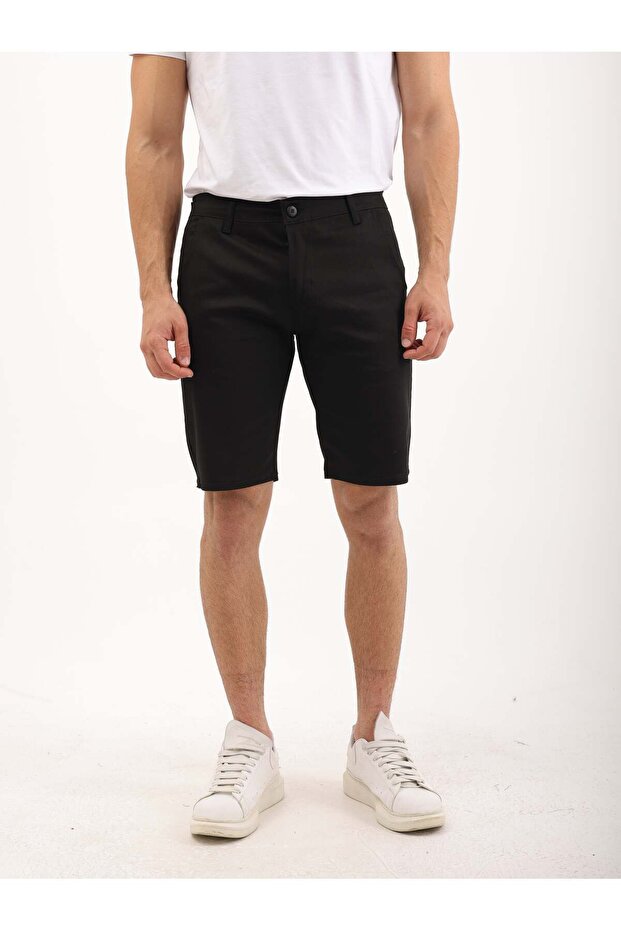 Men's Regular Fit Linen Shorts