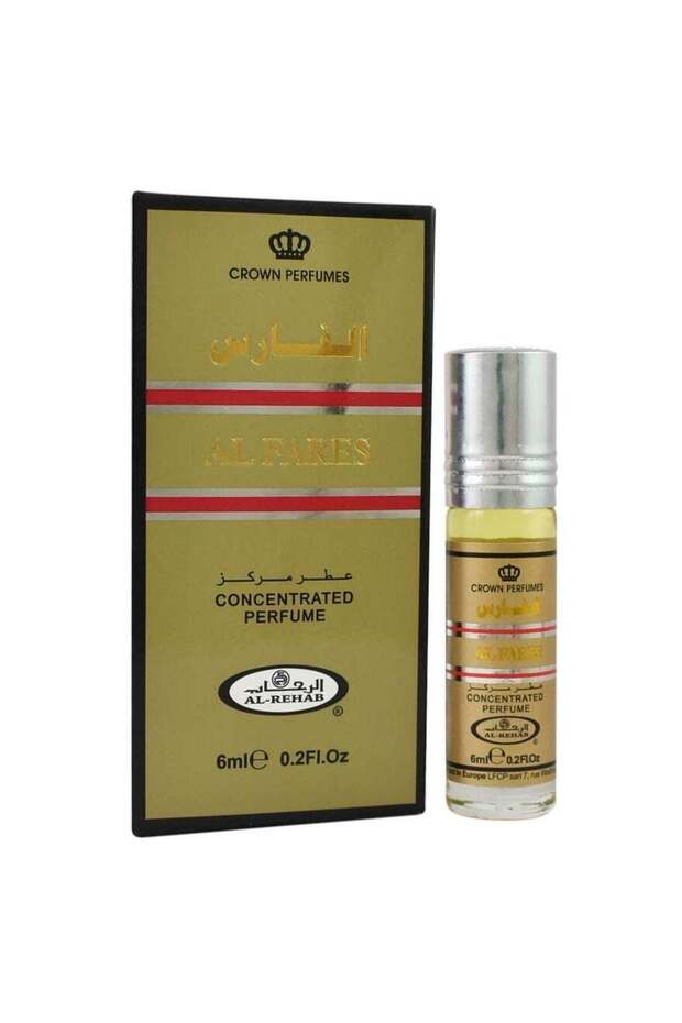 Al Fares 6 ml Perfume Oil by Al Rehab – Roll‑On Attar