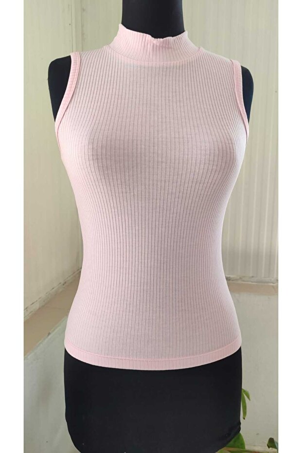 kadın kolsuz body - 1