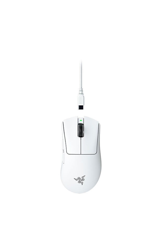 Deathadder V4 Pro Kablosuz Beyaz Mouse 8000Hz RZ01-05330200-R3G1 - 1