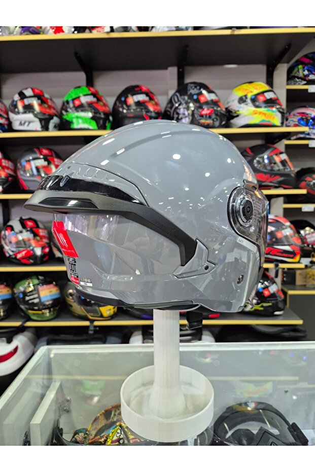 Cosmo SV Solid A2 Nardo Gri Açık Kask - 6