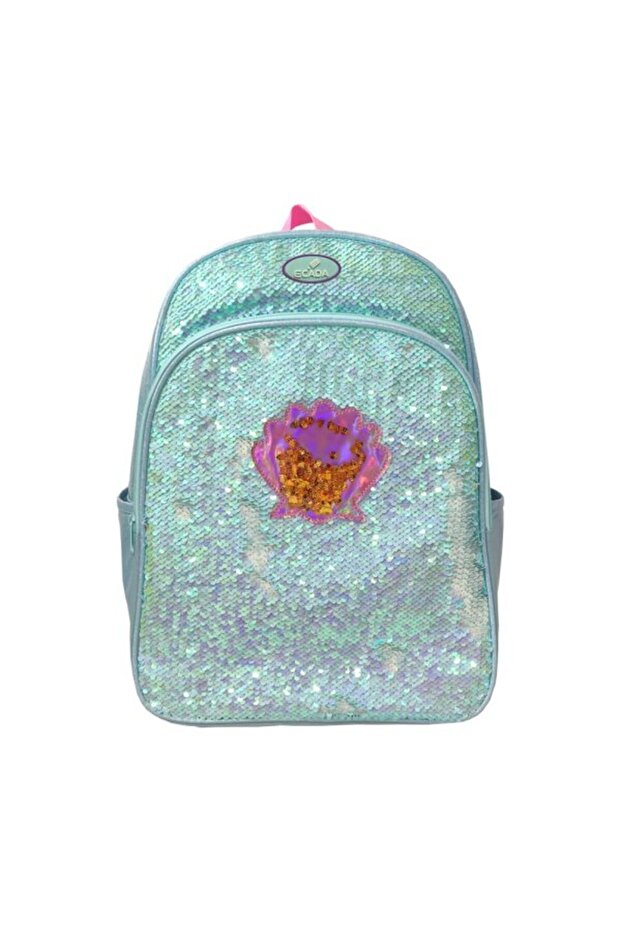 School Backpack Shell Model, Color Multicolor, Material Polyester, Dimension 40x30x12cm - 1