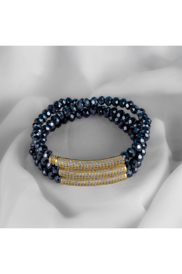 Alina Lacivert Tesbih Bileklik - 1