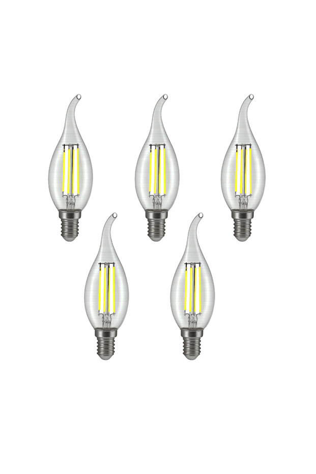 Rustik Kıvrık TC3 4W E14 LED Ampul 400lm - 1