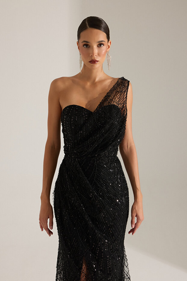 ELEANOR SİYAH ELBİSE - 3