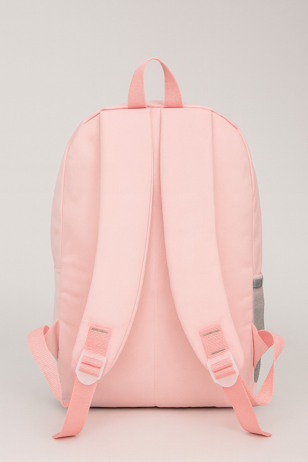 حقيبة ظهر مدرسية ابتدائية باللون الوردي لابوبو - 3