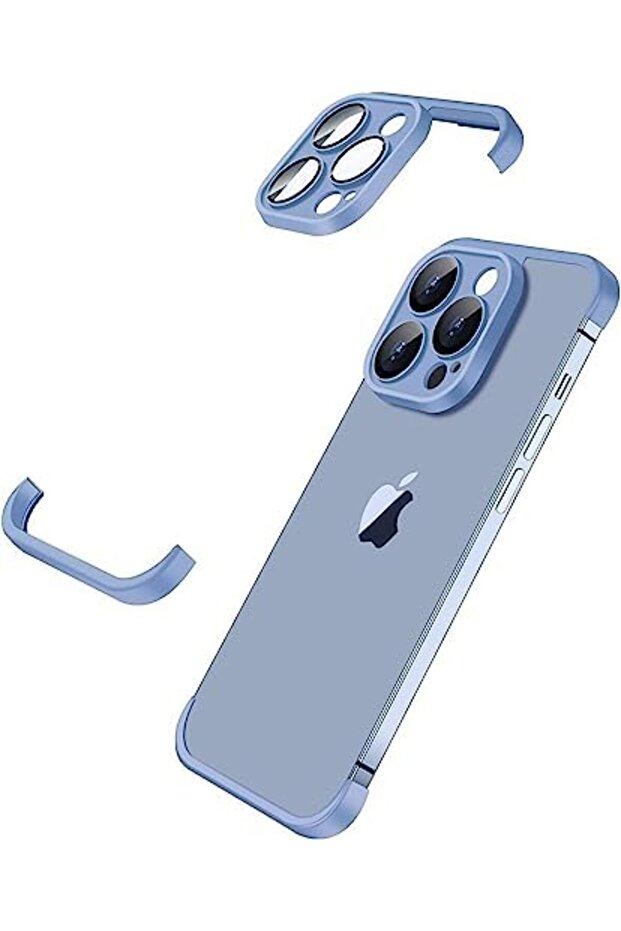 Case Compatible for iPhone 13 Pro Max Case Borderless Design Camera Lens Protection Thin Lightweight - 1