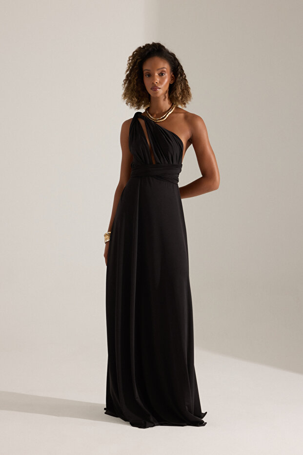 NADA SİYAH ELBİSE - 3