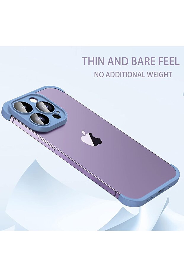 Case Compatible for iPhone 13 Pro Max Case Borderless Design Camera Lens Protection Thin Lightweight - 3