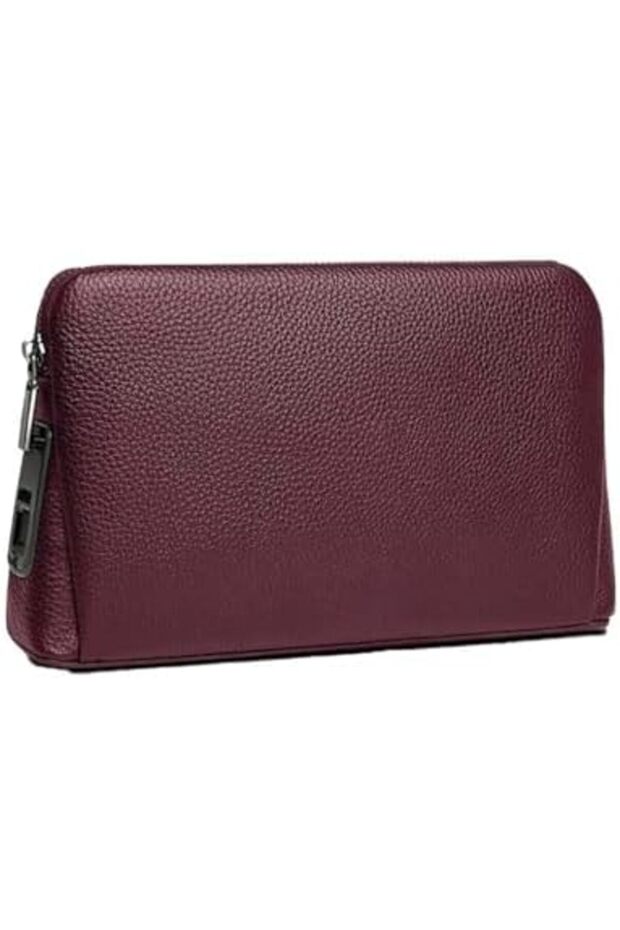London Smart Fingerprint Pouch - Dark Red