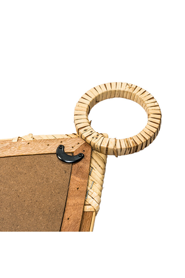 Damla Form Bambu Ayna - 4