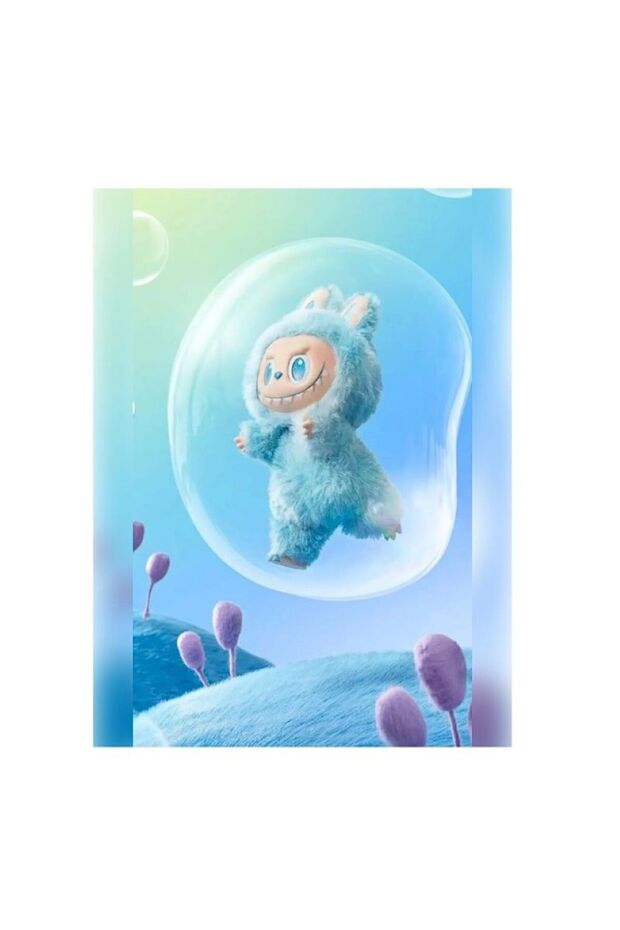 Labubu Macaron The Monsters, Biginto Energy Labubu (18 cm - Kutulu) Süpriz Renk - 5
