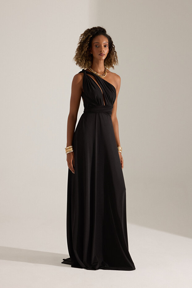 NADA SİYAH ELBİSE - 2