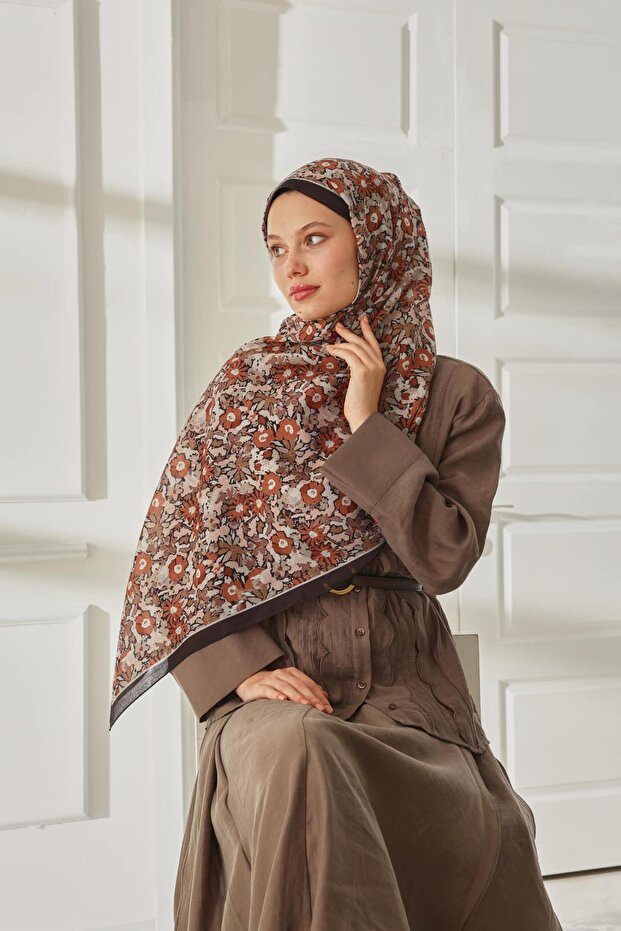Desenli Soft Şal 70021-08 - 6