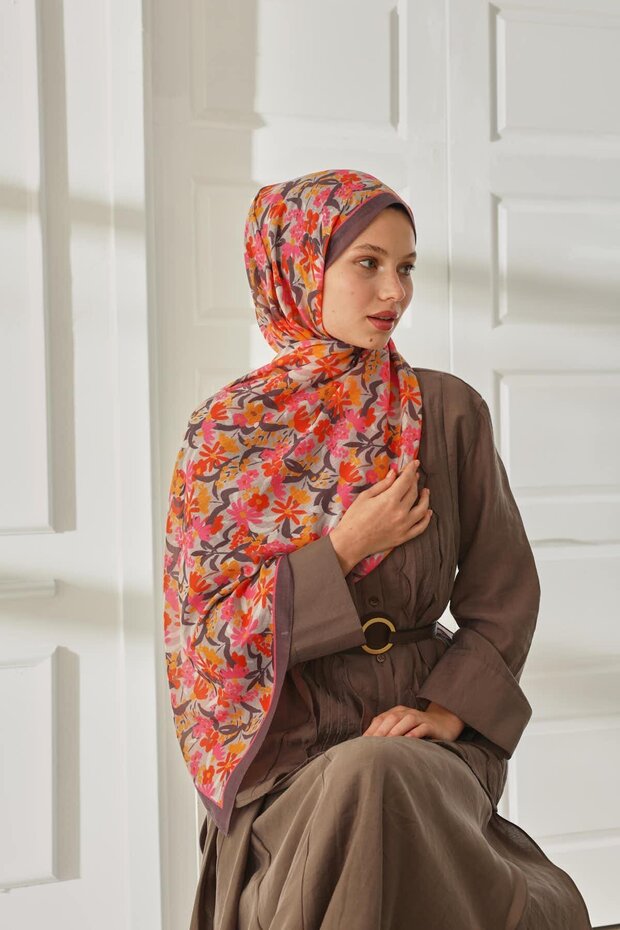 Desenli Soft Şal 70019-10 - 3