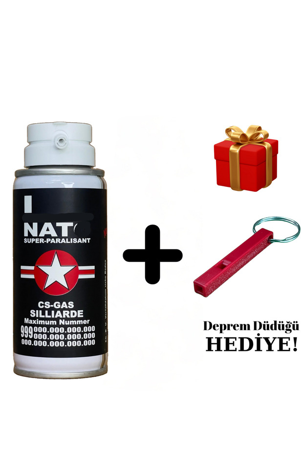 1 Adet Uzun Menzilli Biber Özsavunma Gazı Sprey | 1x60ml - 2
