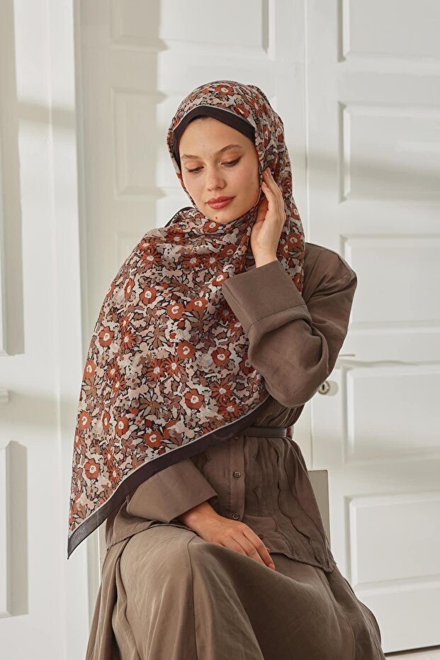 Desenli Soft Şal 70021-08 - 5
