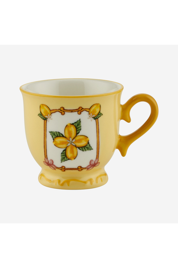 Il Sogno Sarı Stoneware Kahve Fincan Seti 90 Ml - 7