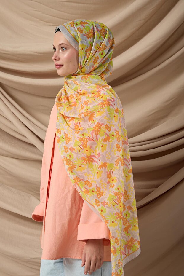 Patterned Soft Shawl 70019-22 - 3