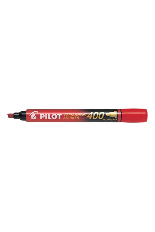 P400 permanent marker, beveled tip, 4 mm, red - 2