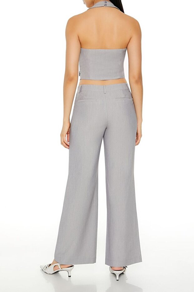 High-Rise Flare Pantolon - 5