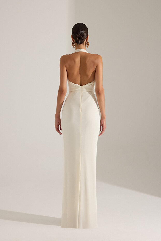 JENNY EKRU ELBİSE - 4