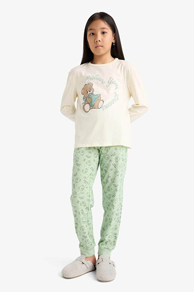 Ecru Girl's Top and Bottom Set F6219A8/Er134 - 3