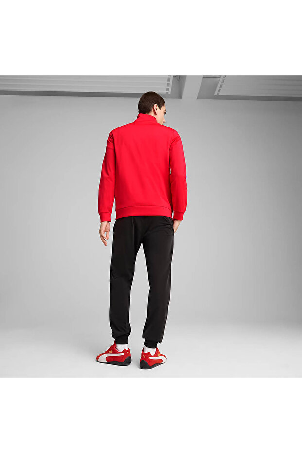 Knitted Suits, Regular, Longsleeve, Stand up collar, Regular, Medium, Plain, Side Pocket, Full Zip - 4