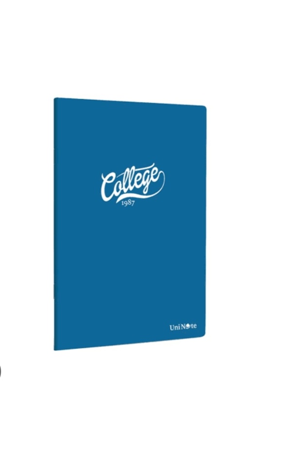 College Checkered Notebook 60 Sheets - Ideal for Lectures and Notes - 1