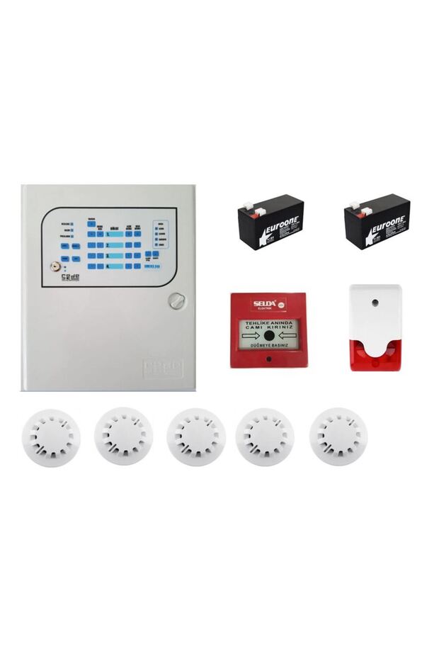 5 Lİ YANGIN ALARM SETİ - 1