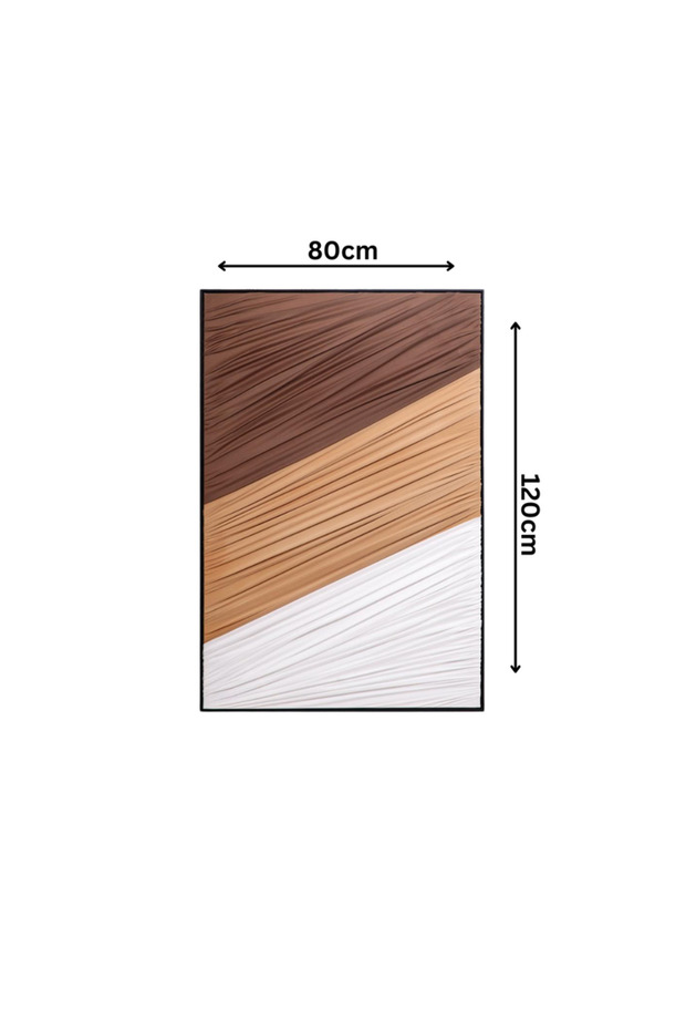 لوحة جدارية عصرية متعددة الالوان تناسب مختلف انماط الديكور 120*80 سم - 3