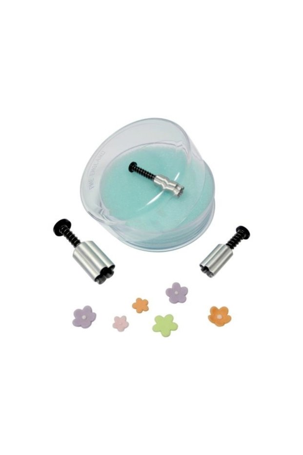 Flower pattern cutter set, 3 pcs. - Fat Daddy's