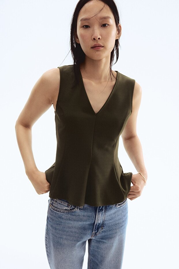 Peplumlu İnterlok Üst - 2