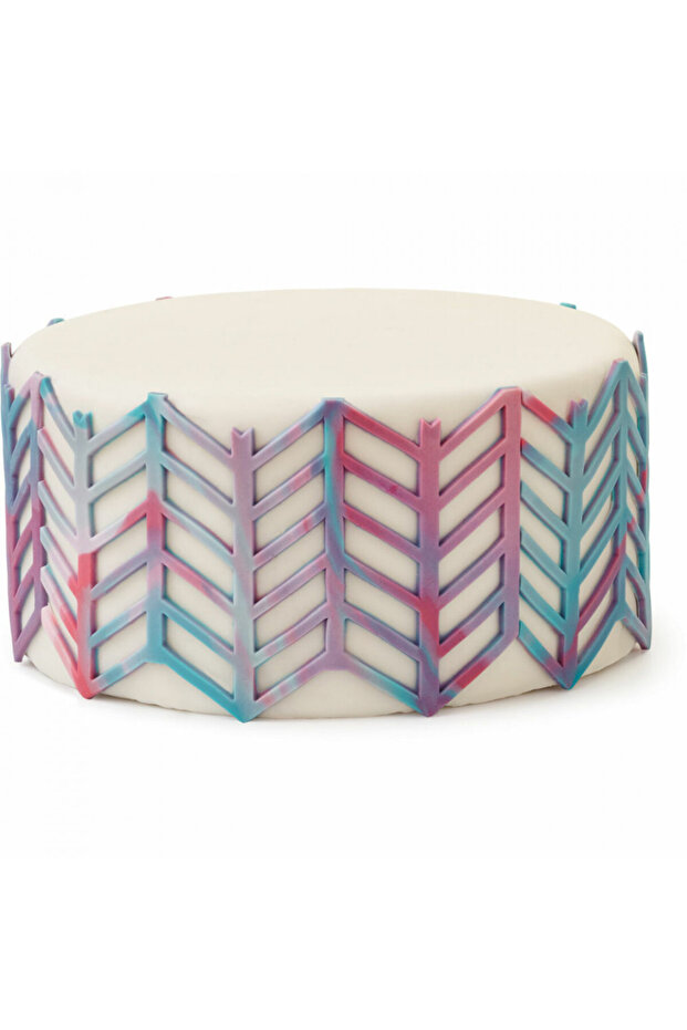 Silicone printer "Herringbone" - Wilton - 4