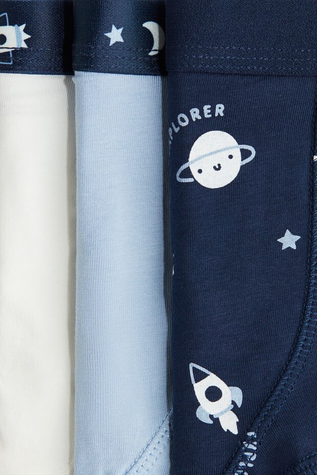 5'li Pamuklu Boxer Şort - 3