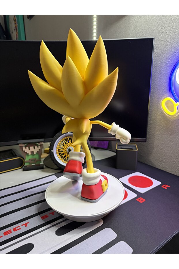 Süper Sonic Oyun Karakter Figür - 7