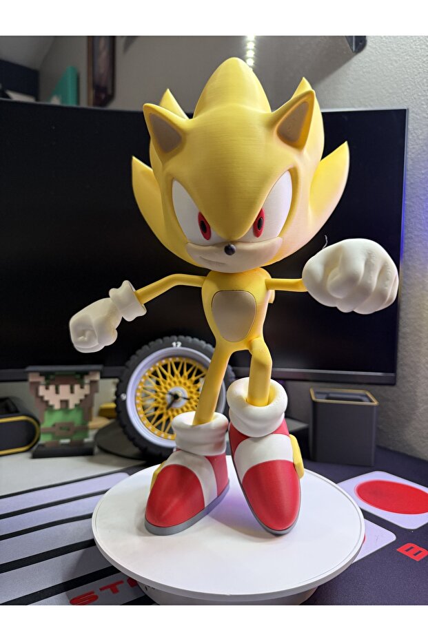 Süper Sonic Oyun Karakter Figür - 8